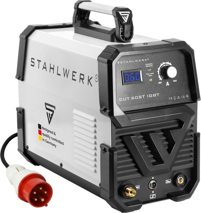 Image du produit Stahlwerk Découpeuse plasma CUT 60 ST IGBT de 60 ampères jusqu'à 24 mm de capacité de coupe