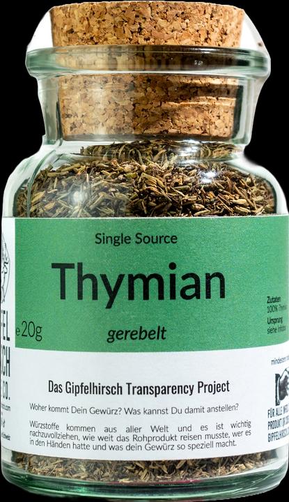 Actual product image Gipfelhirsch Thyme, rubbed (20 g)