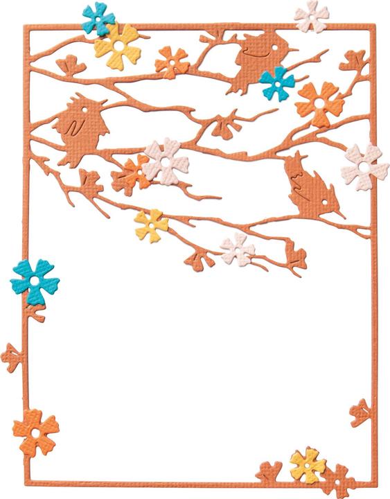 Produktbild Sizzix Thinlits Stanzschablone "Woodland Cardfront"