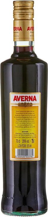 Actual product image Averna Amaro herb liqueur (1 x 70 cl)