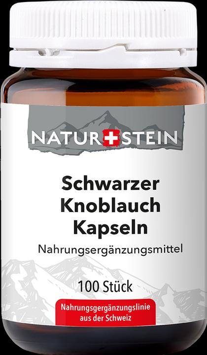 Actual product image Naturstein Black garlic (100 Piece, Capsules, 156 g)