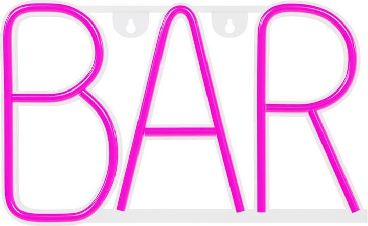 Forever Light BARRA NEON LED rosa Bat + USB FLNE24