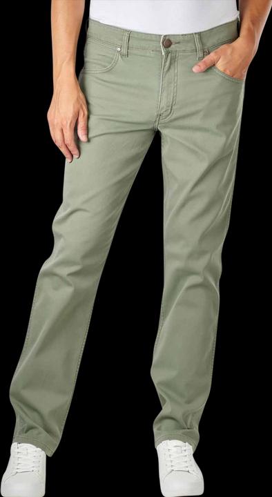 Actual product image Wrangler Greensboro (New Arizona) Straight Fit Dusty Olive (W34/L30)