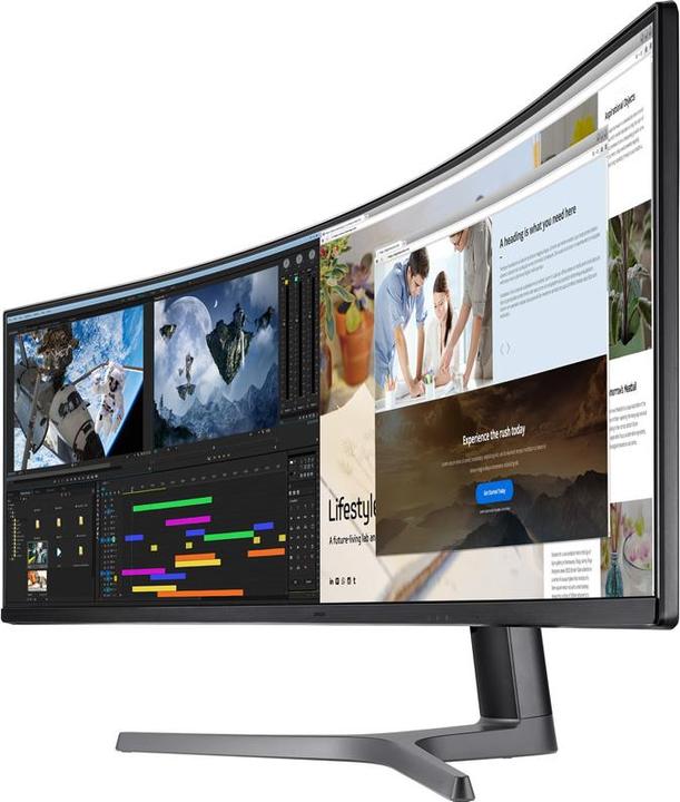 Actual product image Samsung Odyssey G9 - CRG90 (5120 x 1440 pixels, 49")