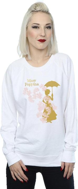 Image du produit Disney - Sweat MARY POPPINS FLORAL SILHOUETTE - Femme (L)