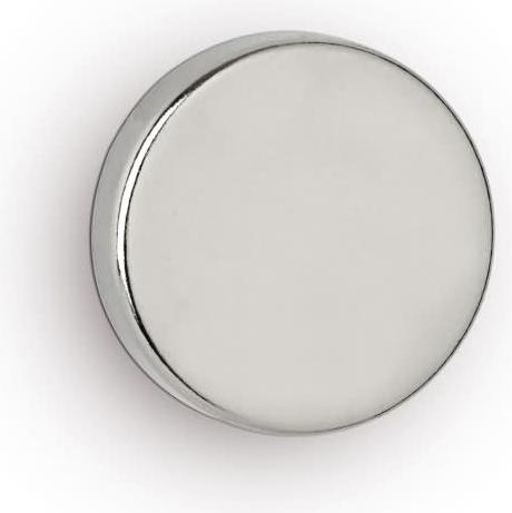 Actual product image Maul Neodymium disc magnet, 20 mm, adhesive force: 6.2 kg, silver (4 x)