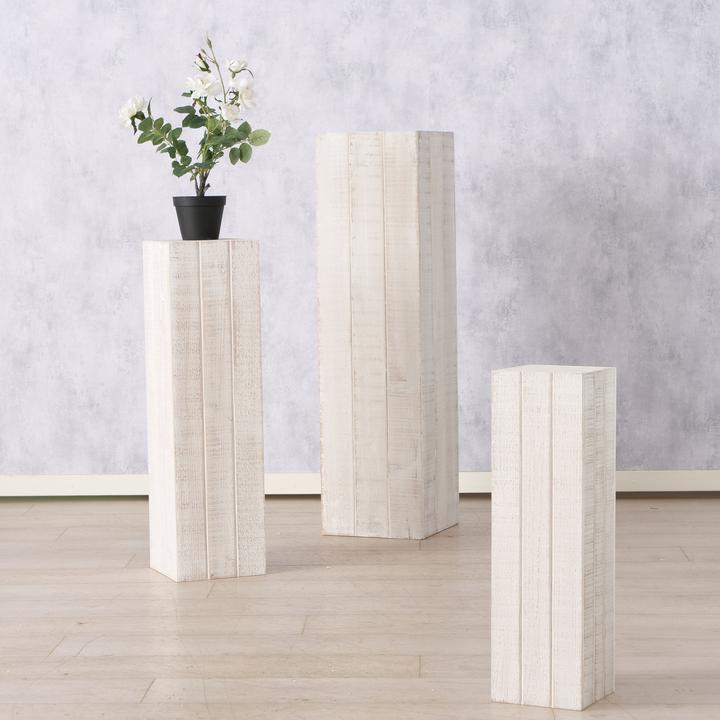 Image du produit Boltze Home Torre (16 x 16 x 55 cm, 27 x 27 x 100 cm, 21 x 21 x 75 cm)