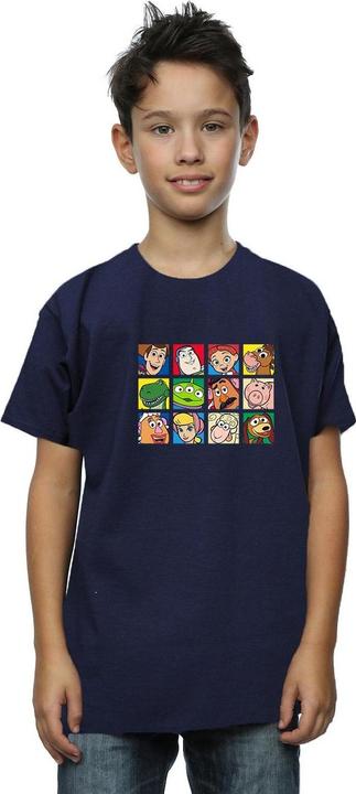 Actual product image Disney Boys Toy Story Character Squares T-Shirt (140, 146)