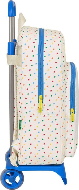 Image du produit Benetton Sac à dos scolaire à roulettes Topitos (30 x 46 x 14 cm) (14 l)