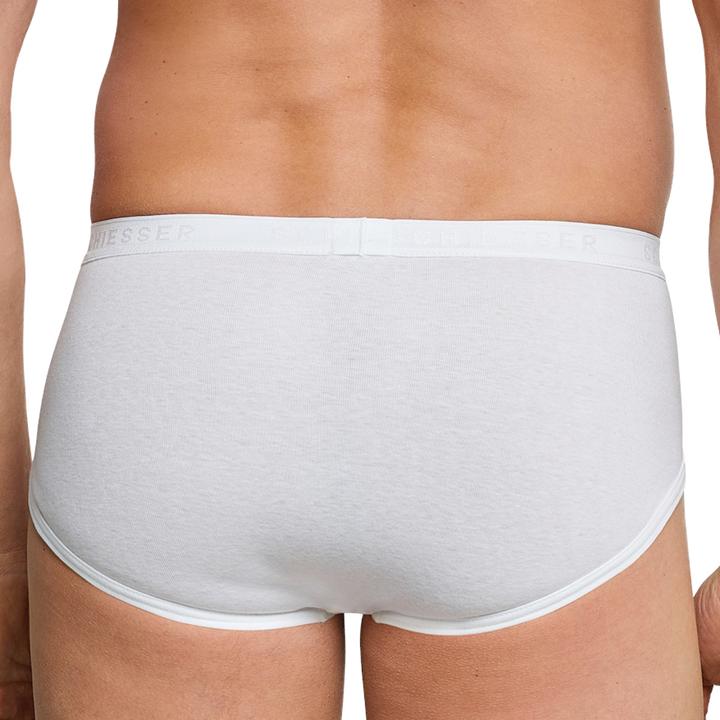 Actual product image Schiesser 4-pack Original Classics fine-rib sports briefs with Eingriff (XXL, pack of 4)