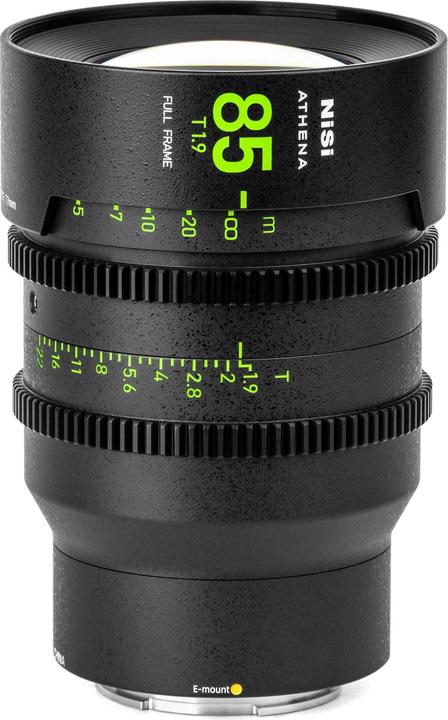 Produktbild Nisi ATHENA PRIME Full Frame Cinema Lens Kit – 14mm, 25mm, 35mm, 50mm, 85mm + Case (E Mount, No Drop) (C-Mount)