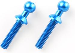Actual product image Tamiya GT-01 4mm Long ALU Ball Connector