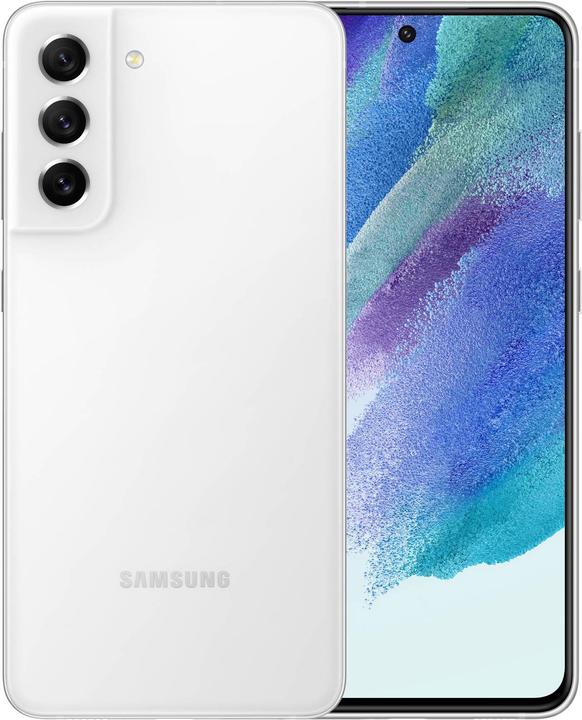 Samsung Galaxy S21 FE 5G EU (256 GB, White, 6.40", Hybrid Dual SIM, 12 Mpx, 5G)