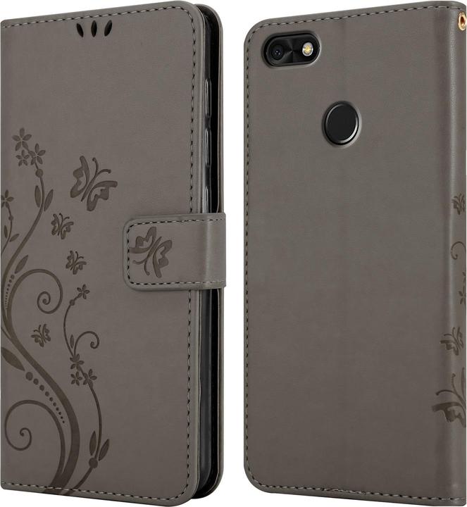 Actual product image Cadorabo Flower Book cover (Huawei Y6 Pro (2017))