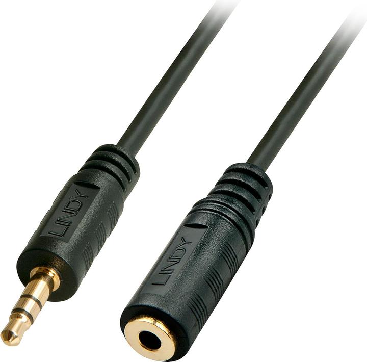 Produktbild Lindy 3.5mm – 3.5mm (5 m, 3.5mm Klinke (AUX))