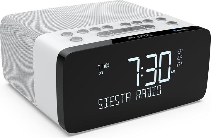 Actual product image Pure Siesta DAB clock radio with Wireless Charge