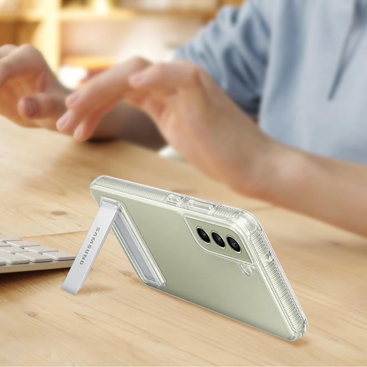 Actual product image Samsung Clear Standing Cover (Samsung Galaxy S21 FE)