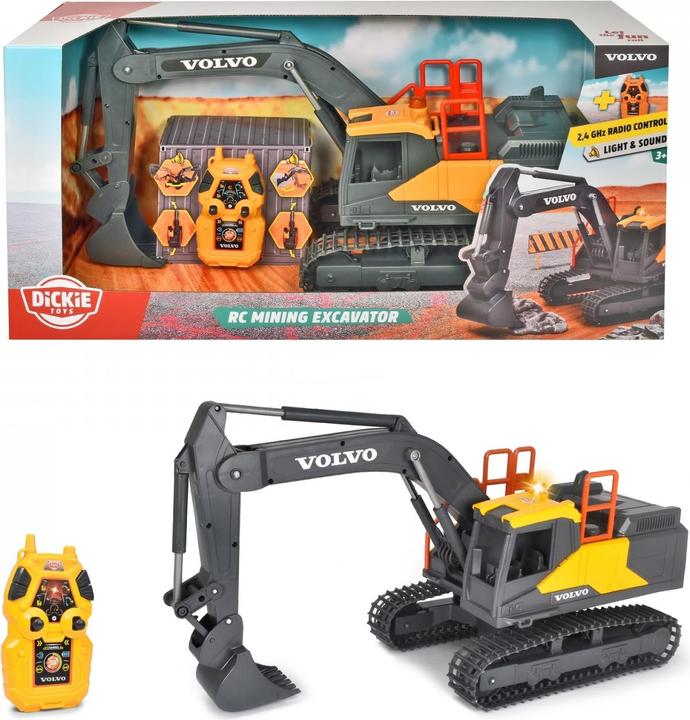 Image du produit Dickie RC Volvo Mini-pelle Pelle dirigeable