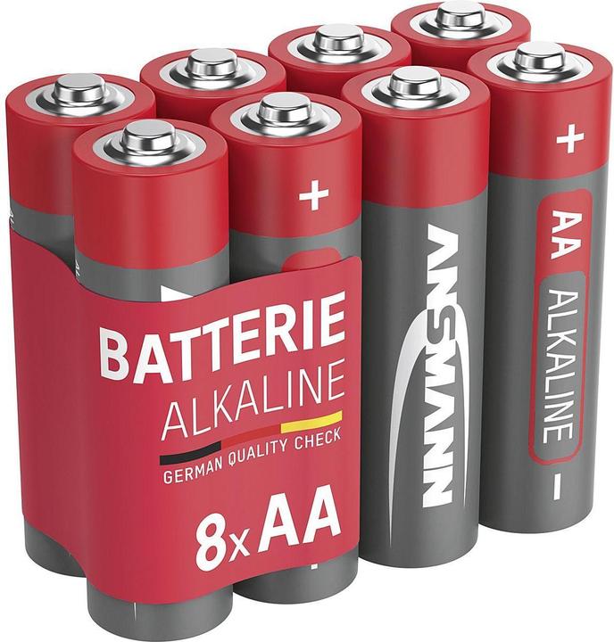 Actual product image Ansmann Red Alkaline (8 pcs., AA)