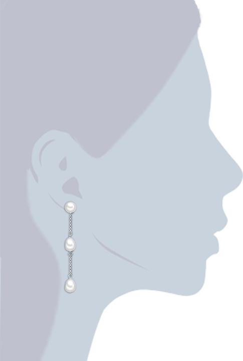 Produktbild Valero Pearls Damen Sterling Silber Süsswasser-Zuchtperlen silber - 15036 (925er Silber)