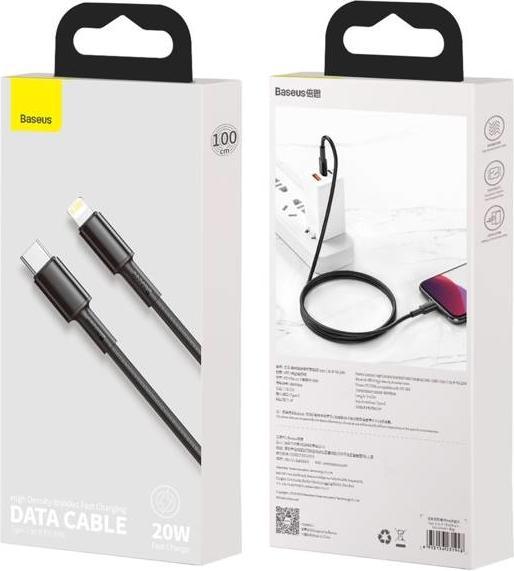 Image du produit Baseus USB C – Lightning (1 m, USB 3.2 Gen 1)