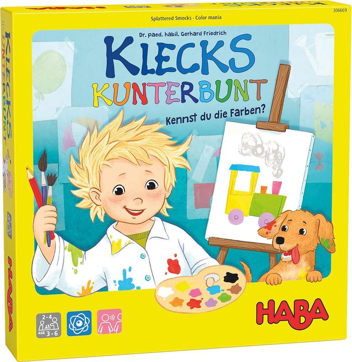 Actual product image Haba Blob multicolored (German, Dutch, French, English, Italian)