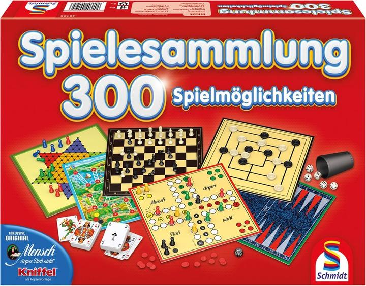 Immagine prodotto Schmidt Spiele 300 giochi da collezione rossi (Tedesco)