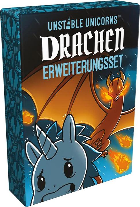 Immagine prodotto Unstable Games Unicorni Instabili - Draghi, per 2-8 giocatori, da 8 anni (espansione IT) (Tedesco)