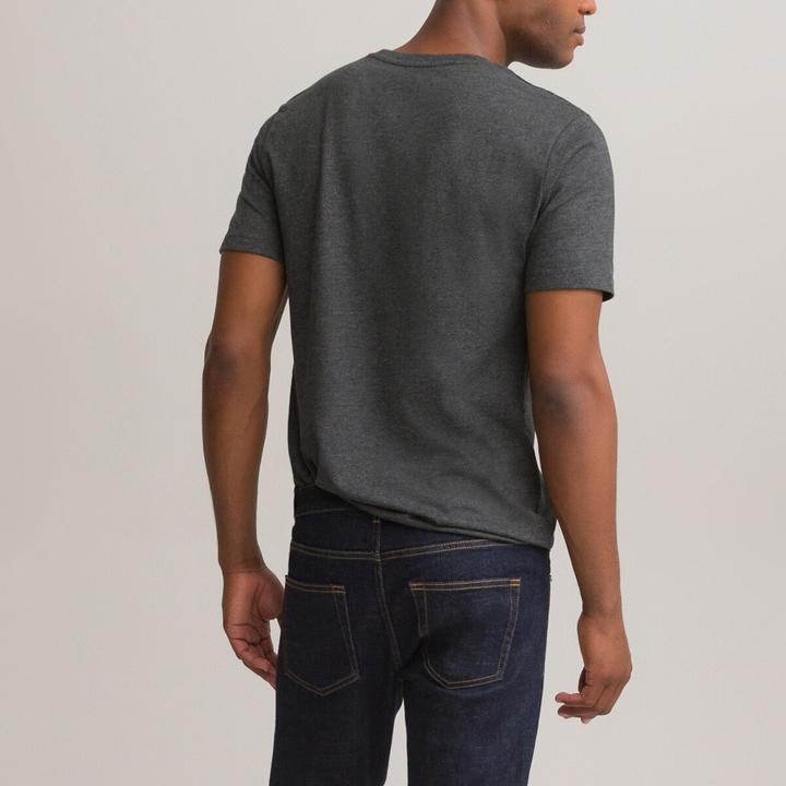 Image du produit La Redoute Collections T-shirt avec col en V (3XL)