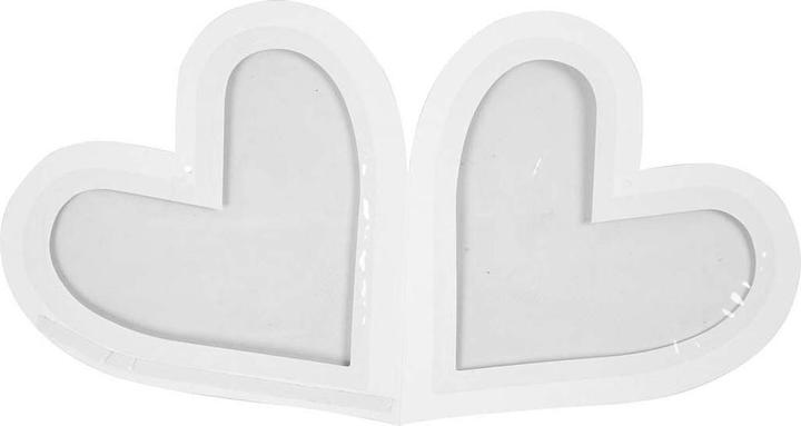 Produktbild Creativ Company Herzen Rahmen Karton 18x18cm, 16Stk. (230 g/m², 16 x)