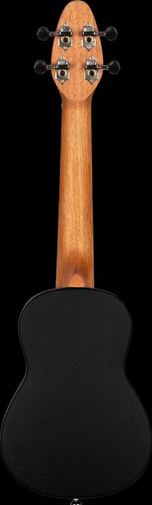 Actual product image Keiki Ukulele Package - Soprano - Orange Kaleidos. (Soprano, Soprano)