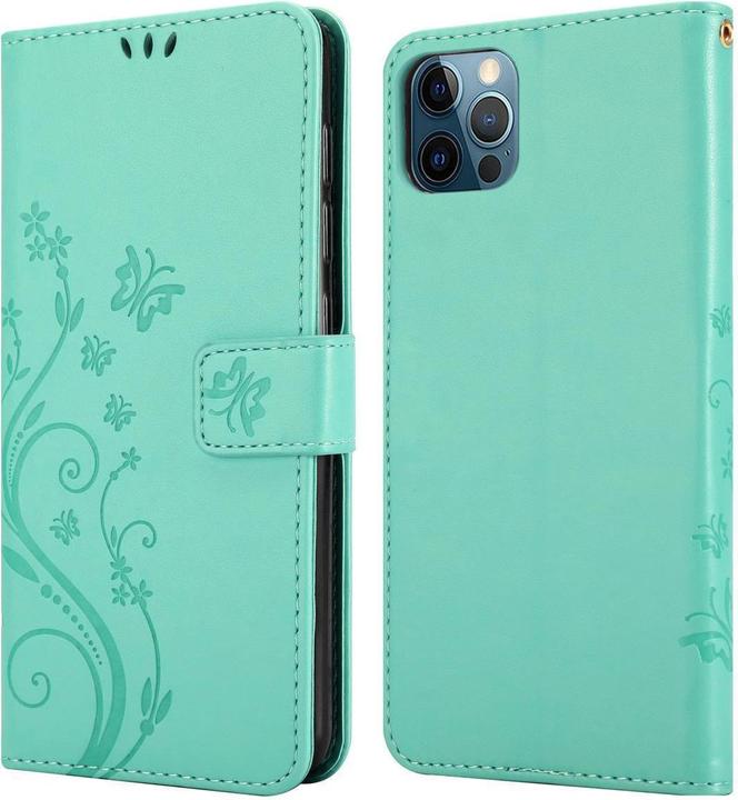 Image du produit Cadorabo Pochette Flower Book (Apple iPhone 13 mini)