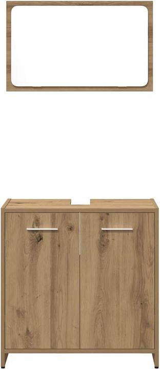 Immagine prodotto VidaXL 3-tlg. Badmöbel-Set Artisan-Eiche Holzwerkstoff