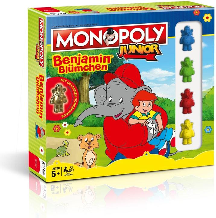 Produktbild Winning Moves Monopoly Junior Benjamin Blümchen Collectors Edition (Deutsch)