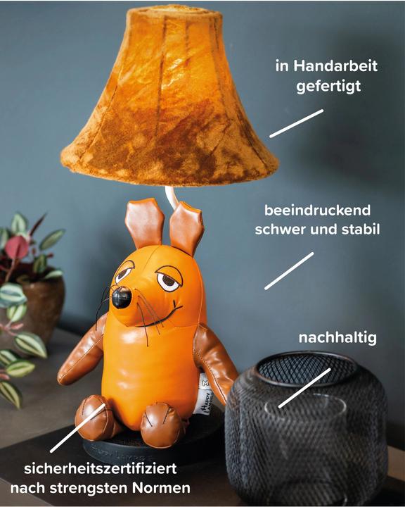 Actual product image Happy Lamps Mouse from the programme "Sendung mit der Maus", LED table lamp, handmade (5400 lm)