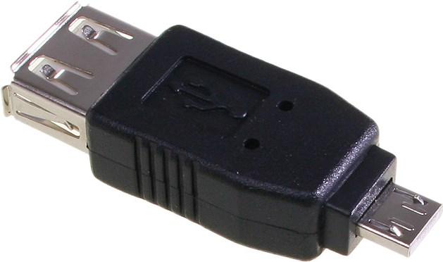 Immagine prodotto InLine Adattatore Micro-USB Micro-A maschio a USB-A femmina (USB 2.0)