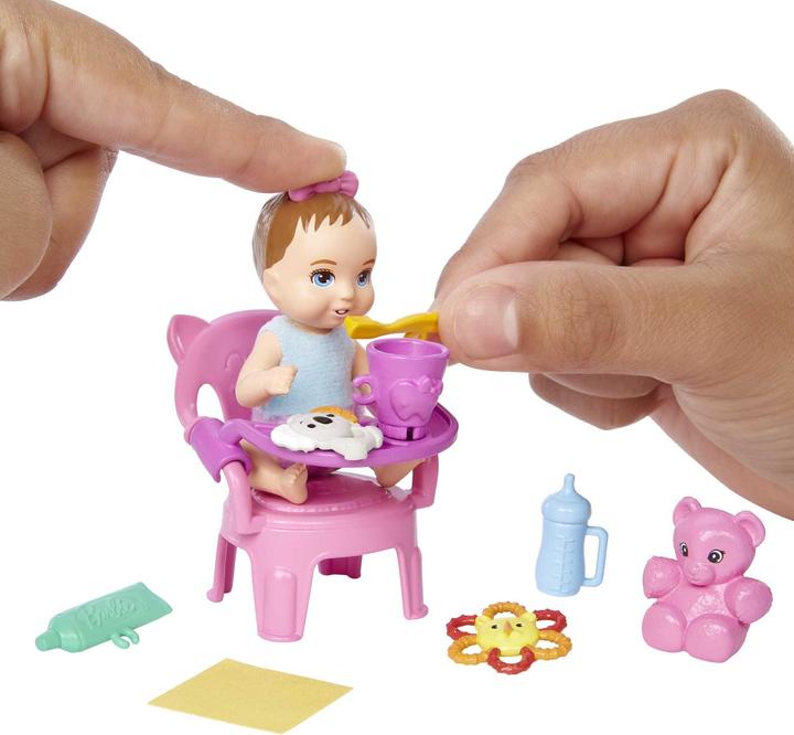 Productafbeelding Barbie Skipper Babysitters Inc. speelset met baby- of peuterpop en bijpassende accessoires