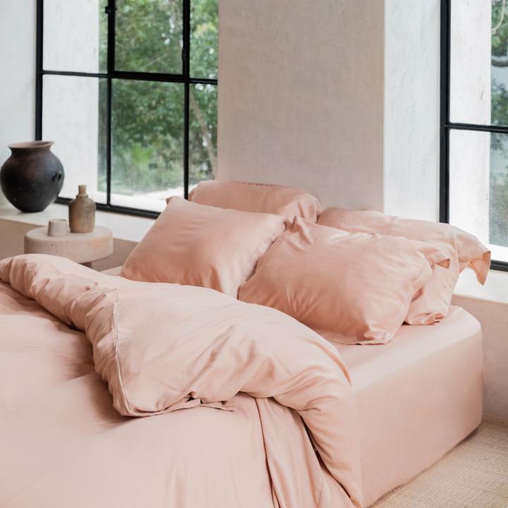 Image du produit Coco & Cici Tencel Bettbezug + Kissenbezug (Set de linge de lit, 240 x 220 cm, 60 x 70 cm)