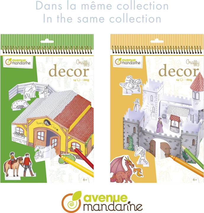 Image du produit Avenue Mandarine Graffy Deco Ritterburg
