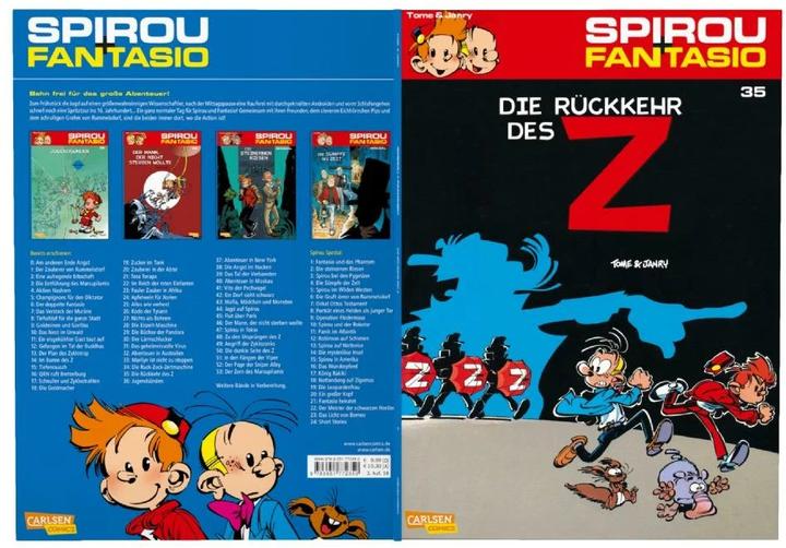 Immagine prodotto Spirou e Fantasio, Volume 35 (Tome, Janry, Tedesco)