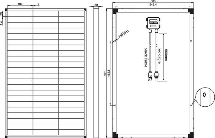 Produktbild Enjoy solar Solarmodul (100 W, 6.30 kg)