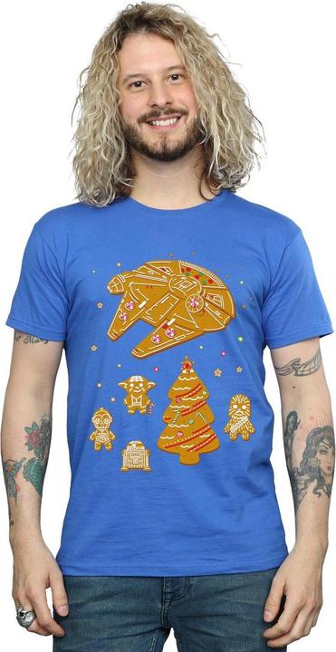 Actual product image Star Wars Mens Gingerbread Rebels T-Shirt (M)