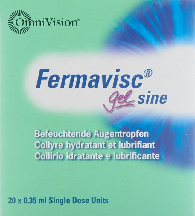 Actual product image OmniVision Fermavisc Gel Sine (7 ml, Fermavisc Gel sine Gtt Opht)