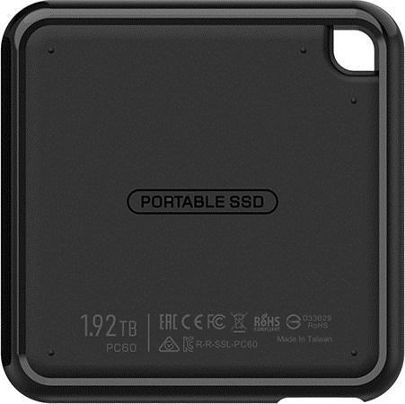 Actual product image Silicon Power External SSD PC60 256GB (256 GB)