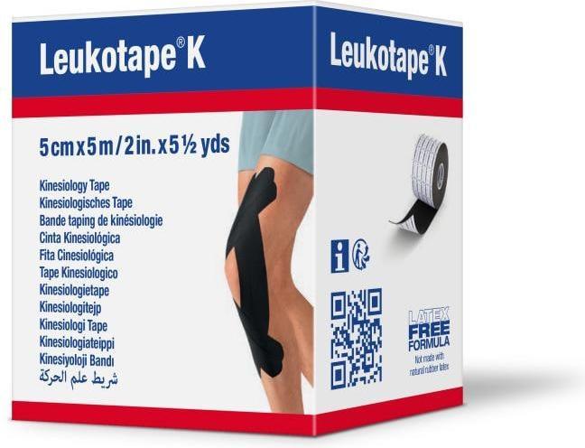 Produktbild BSN K Pflasterbinde 5mx5cm schwarz (5 m)