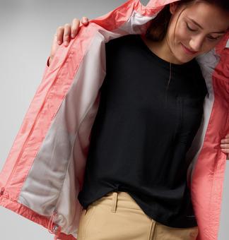 Actual product image Columbia Women's Pouring Adventure™ III Hooded Waterproof Jacket (L)