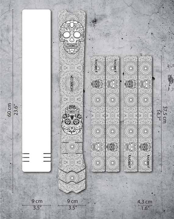 Actual product image Dyedbro Dia De Muertos