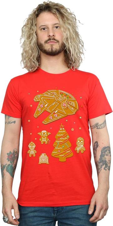 Actual product image Star Wars Mens Gingerbread Rebels T-Shirt (M)