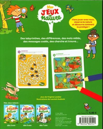 Immagine prodotto Mes jeux nature : dès 9 ans (Francese, Loubier Virginie, Audouin Laurent, 2023)