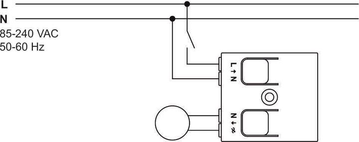 Dotlux DOTL trailing edge phase control dimmer